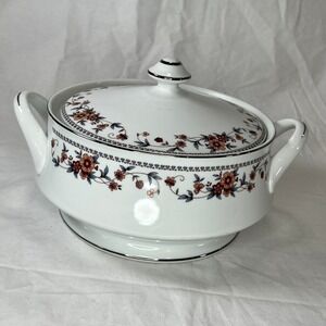 Sheffield Anniversary Covered Porcelain Serving Bowl Vintage Fine China